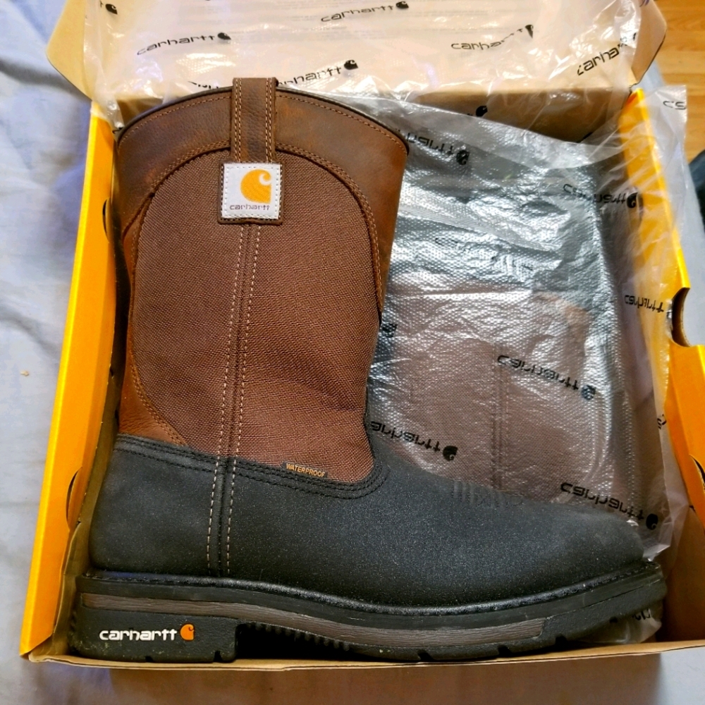 Carhartt Square Toe Waterproof Boots